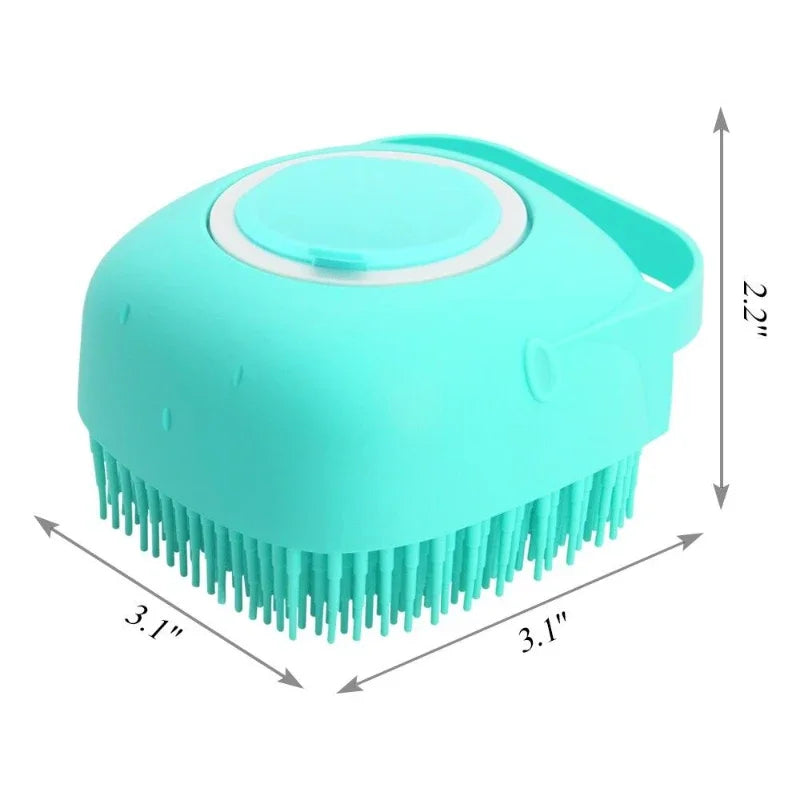 Pet Dog and Cat Shampoo Brush