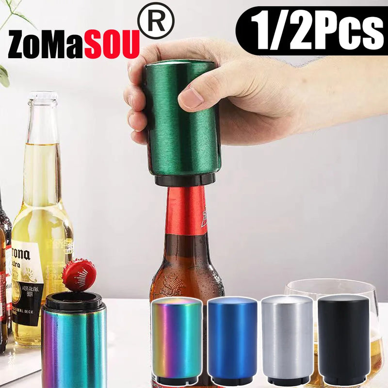 Top Press Bottle Beer Opener Automatic Press